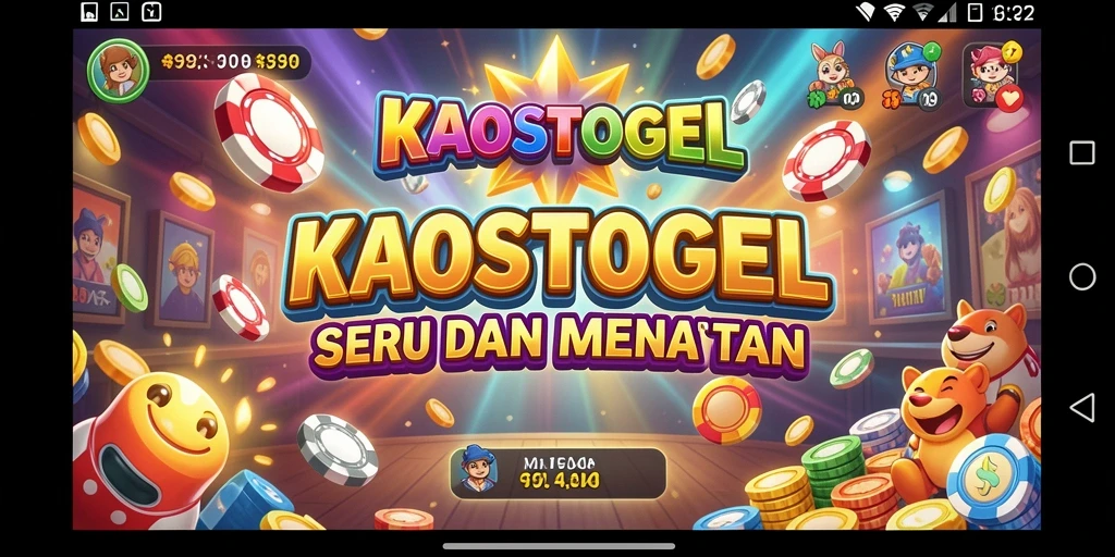 Tampilan seru gameplay KAOSTOGEL dalam aksi.