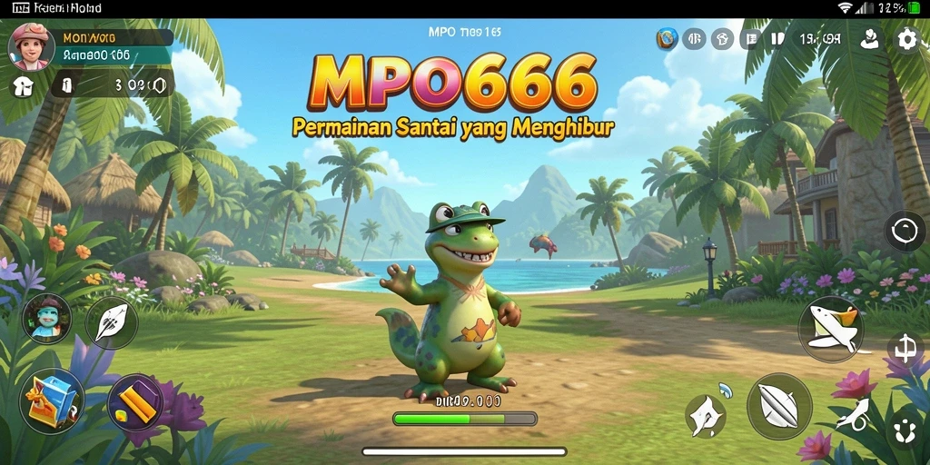 Tampilan gameplay MPO666 yang menarik dan penuh warna.