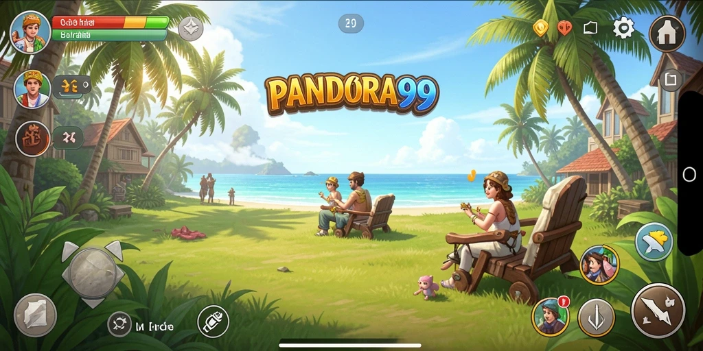 Tampilan gameplay PANDORA99 yang menarik dan menghibur.