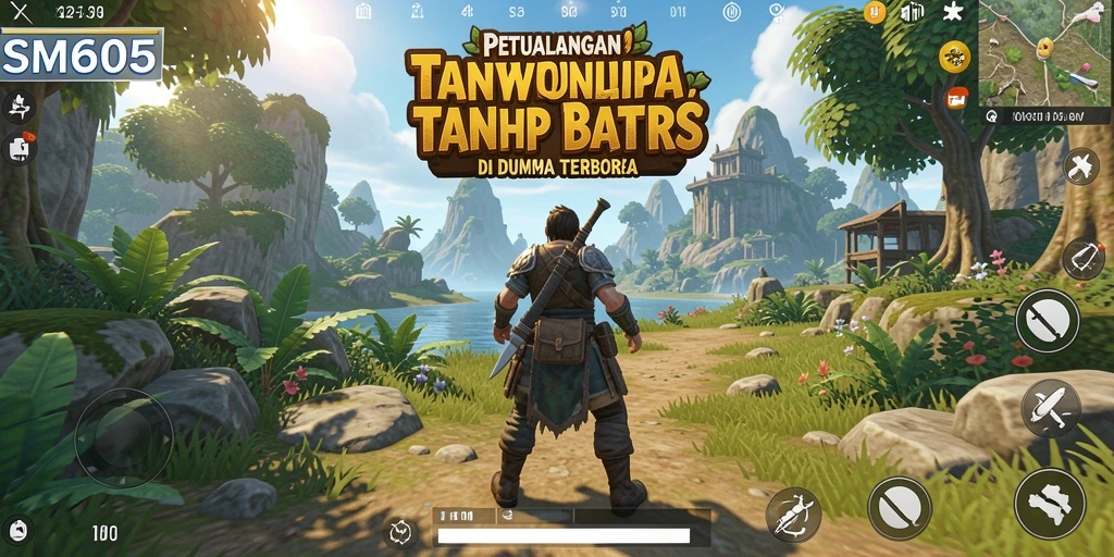 Screenshot gameplay Open World yang memukau dan penuh petualangan.