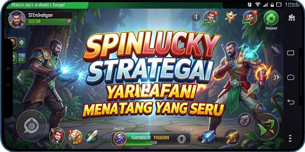 Tampilan gameplay seru dan strategis SPINLUCKY yang memikat.