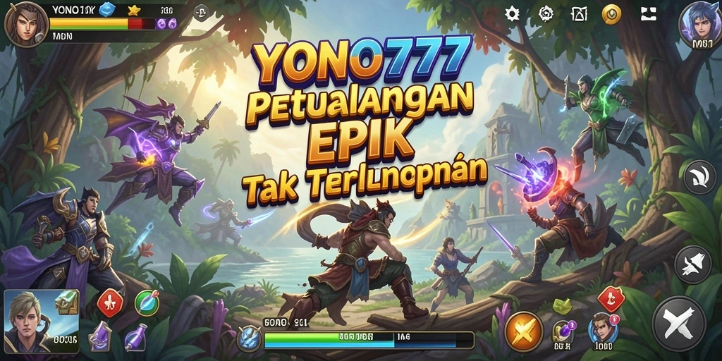 Gameplay menarik di dunia petualangan YONO777 dengan grafis memukau.